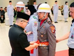 Ipda Pol, Nurdiansyah Sukses Menjadi Komandan Paskibraka HUT Ke-81
