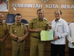 Senilai Rp3,6 Miliar Aset Rampasan KPK Diserahkan ke Pemkot Bekasi untuk Polder Air