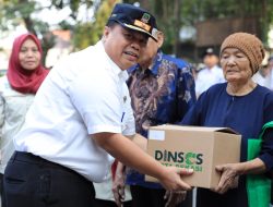 Dinsos Salurkan Permakanan Tahun 2026 bagi Anak, Lansia dan Penyandang Disabilitas