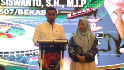 Serah Terima Jabatan Dandim 0507/Bekasi, Kolonel Armed Krisrantau Hermawan Kepada Kolonel Infantri Supri Siswanto