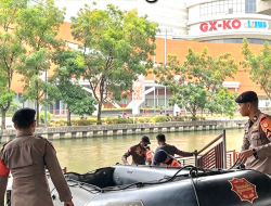 SAR Gabungan Lakukan Pencarian Pria Tenggelam di Kalimalang