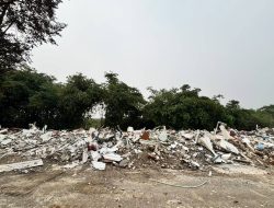Klaster Mewah Di Area Lapas Cibinong Kini Tinggal Puing