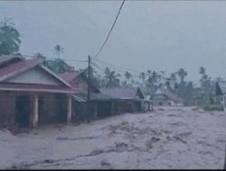 Banjir Menerjang 2 Kecamatan Di Nias Selatan, 60 Rumah Terdampak