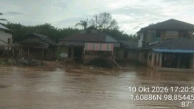 Samosir Dihantam Longsor dan Tapteng Banjir Akibat Intensitas Hujan Berkepanjangan