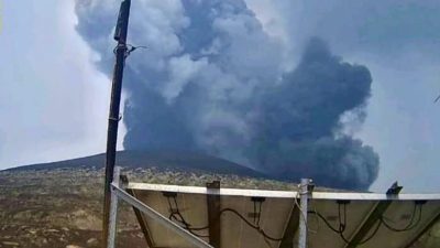 Gunung Anak Krakatau Erupsi 6 Kali, Warga Diimbau Jangan Mudah Terprovokasi