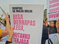 Mahasiswa Kalimantan Sampaikan Jeritan Akibat Karhutla Saat Demo di  Tugu Tani Jakarta
