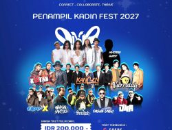Deretan Artis Papan Atas Hadir Meriahkan KADIN Fest Bekasi 2027, Tiket Sudah Bisa Dipesan